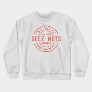 Deez Nuts Vintage Aesthetic Crewneck Sweatshirt